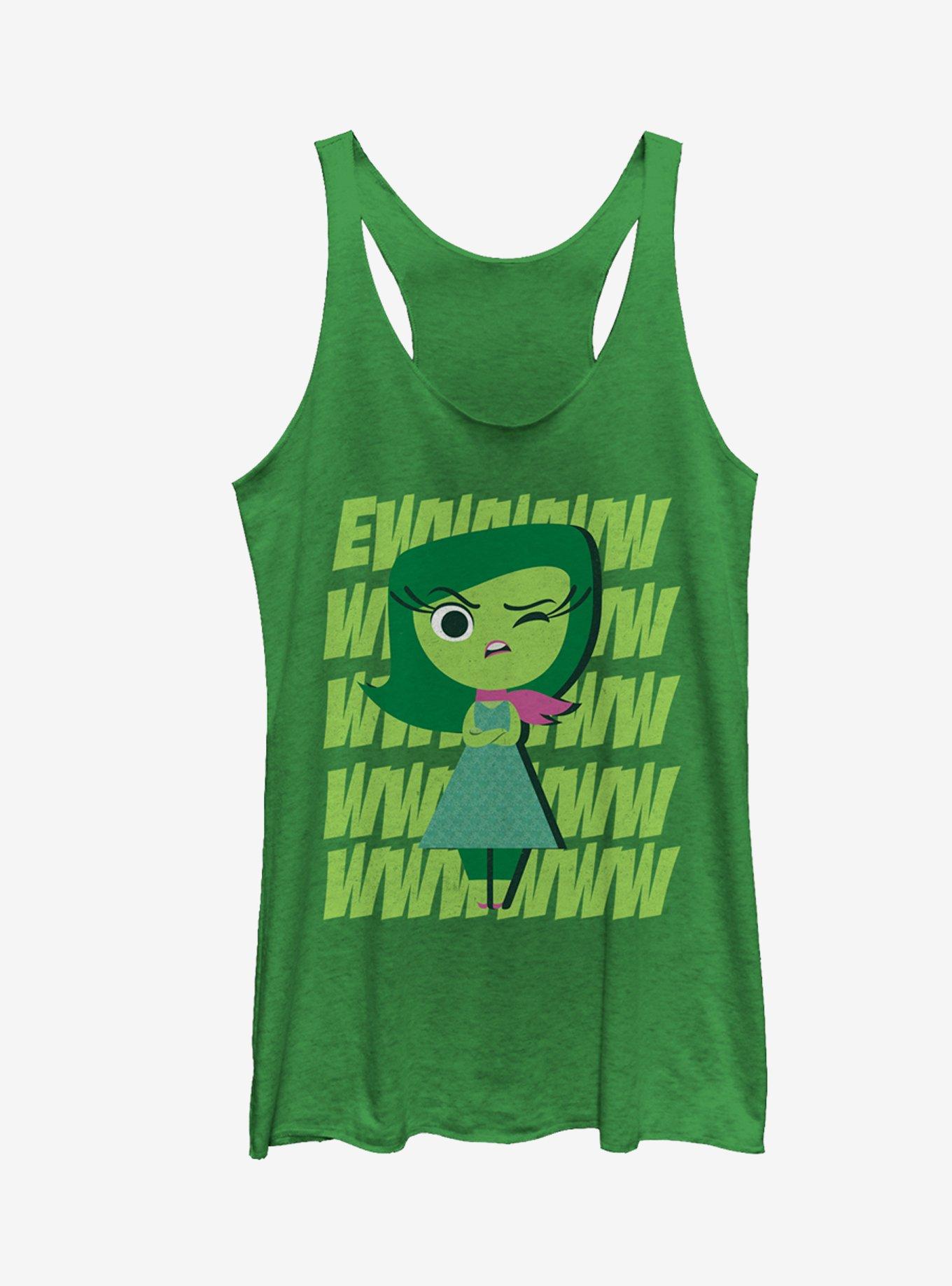 Disney Pixar Inside Out Disgust Ew Girls Tank, , hi-res