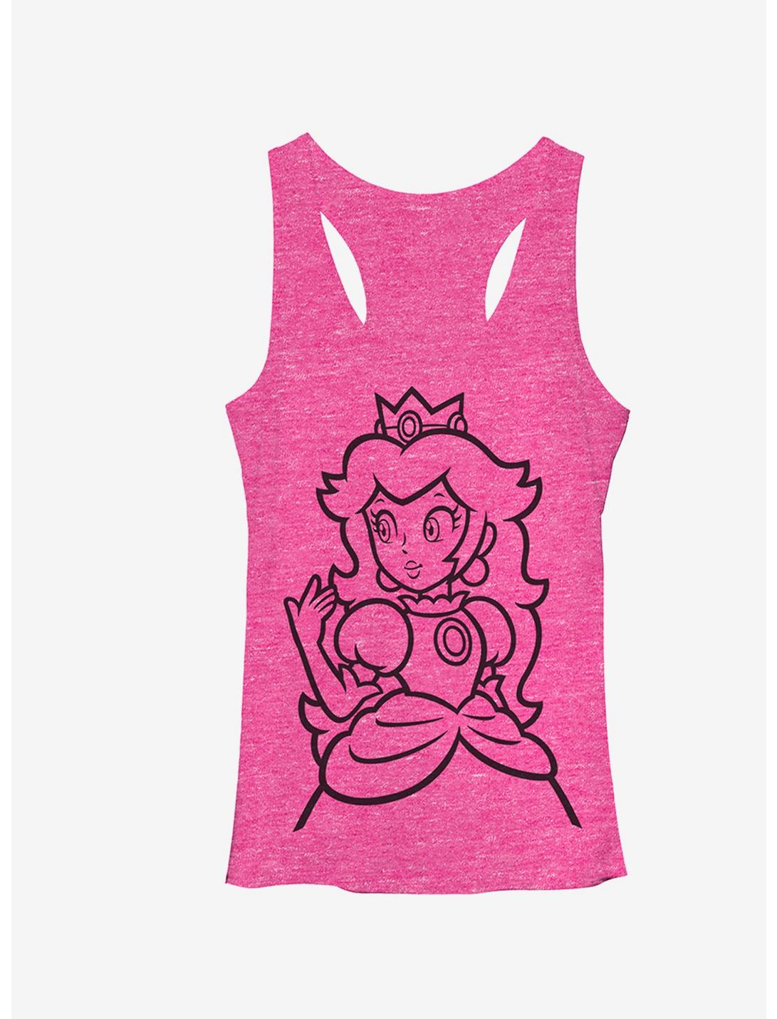 California outline peach tank California outline peach tank