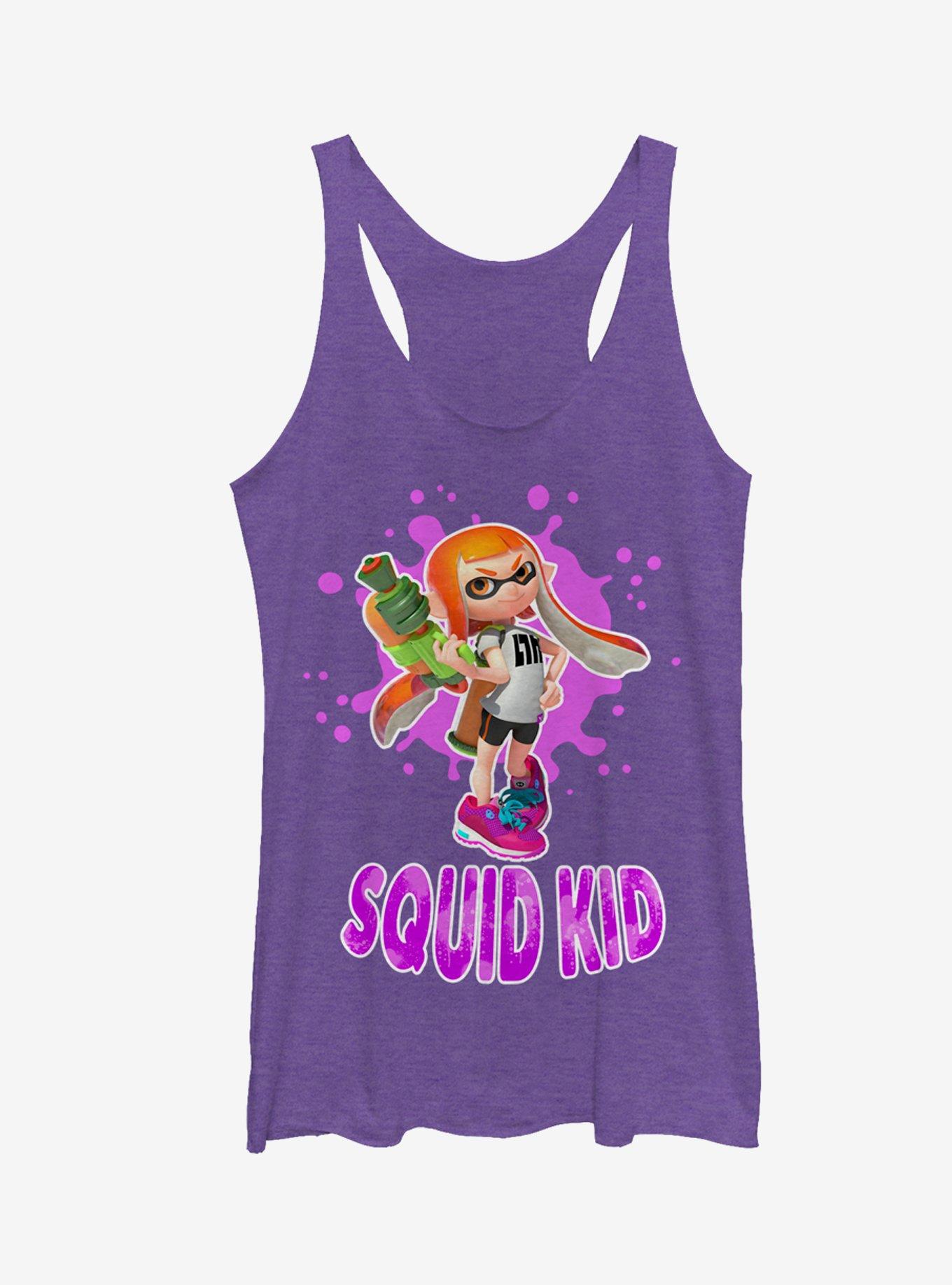 Nintendo Splatoon Squid Kid Girls Tanks, PUR HTR, hi-res