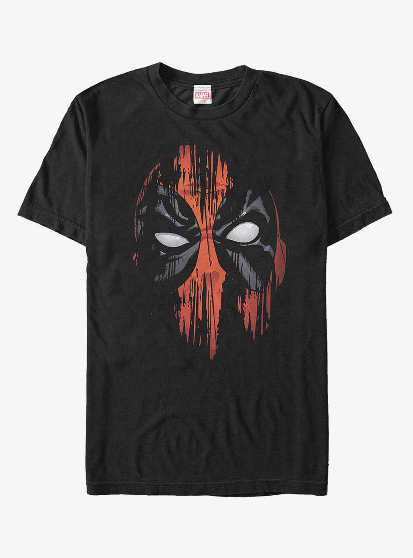 Marvel Deadpool Paint Streak Mask T-Shirt, , hi-res