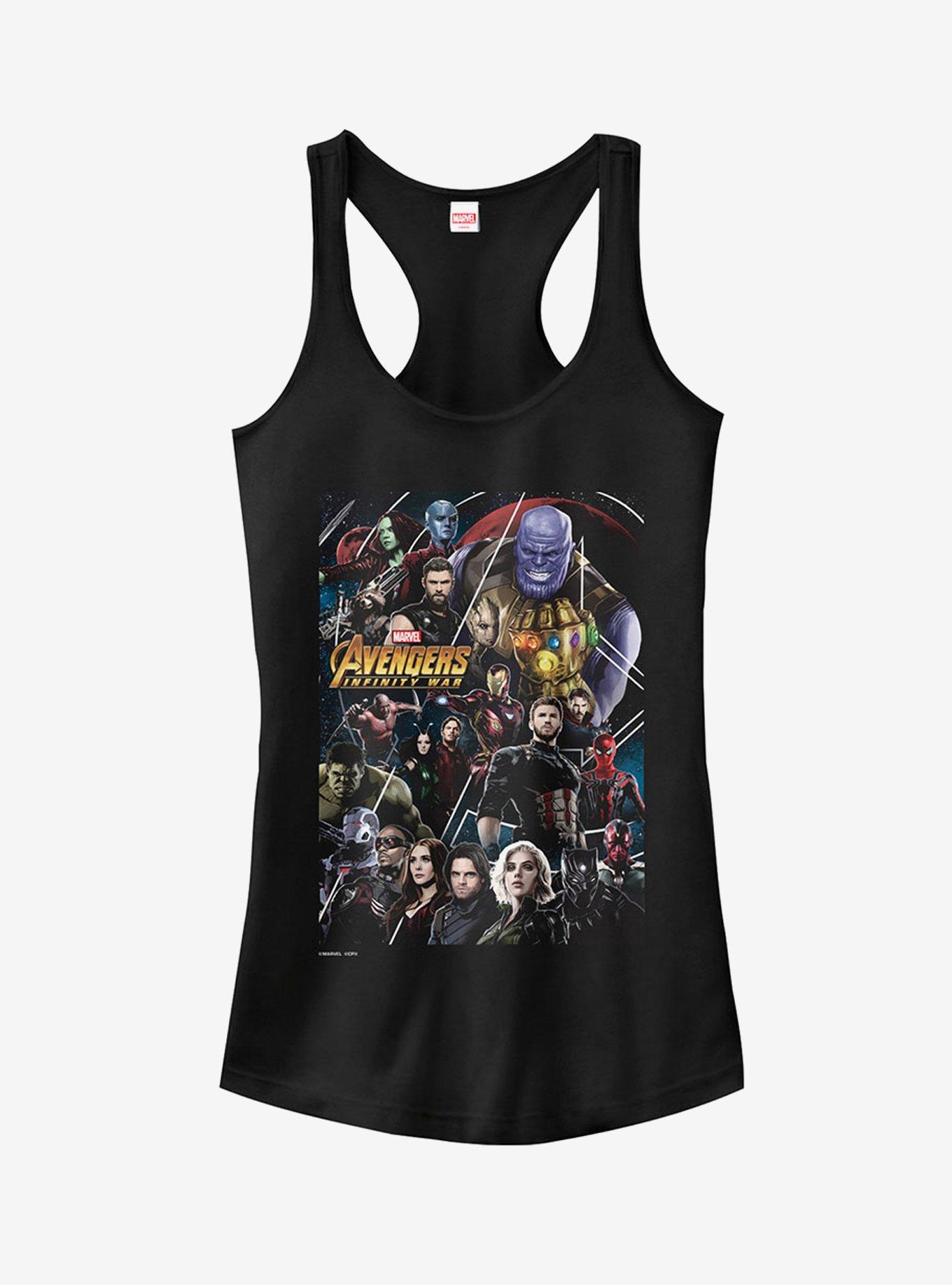 Marvel Avengers: Infinity War Character View Girls Tanks, , hi-res