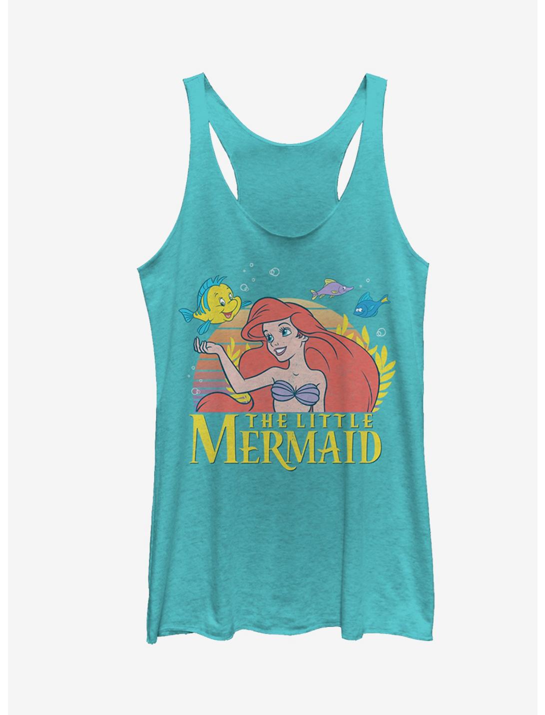 Disney The Little Mermaid Princess Ariel Classic Girls Tank Top, TAHI BLUE, hi-res