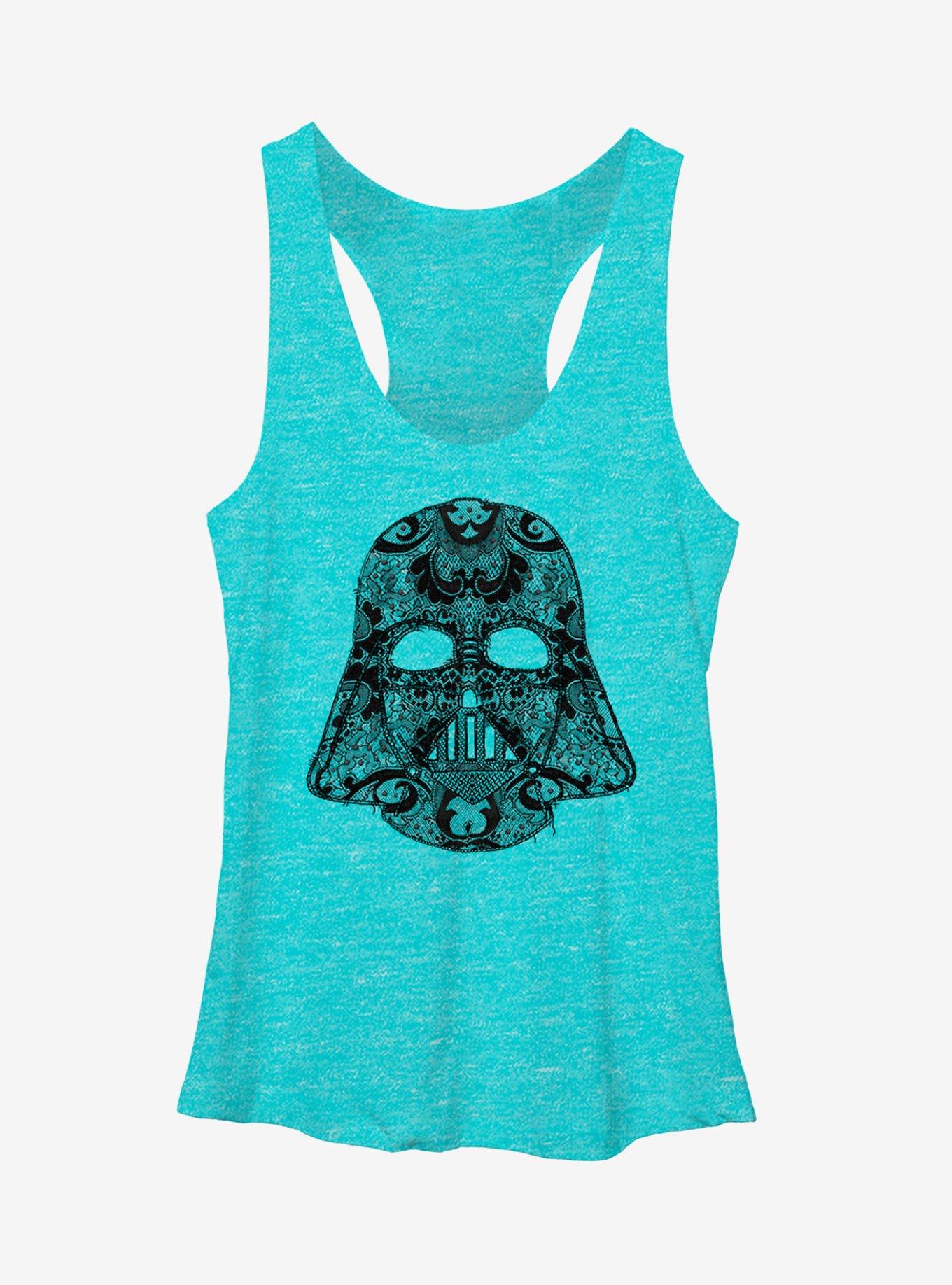 Star Wars Darth Vader Lace Girls Tanks, TAHI BLUE, hi-res