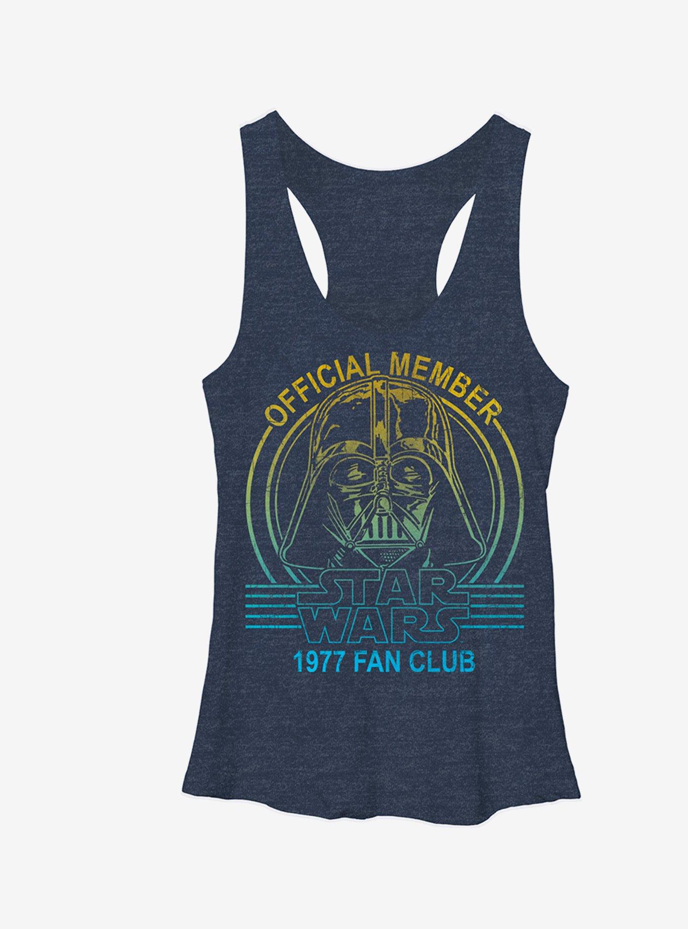 Star Wars Fan Club Girls Tanks, NAVY HTR, hi-res