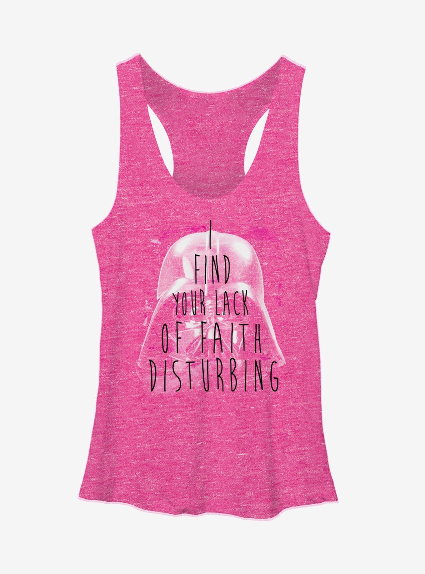 Star Wars Lack of Faith Girls Tanks