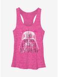 Star Wars Lack of Faith Girls Tanks, PINK HTR, hi-res