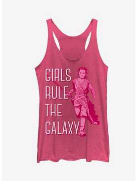 Star Wars Rey Girls Rule the Galaxy Girls Tanks, , hi-res