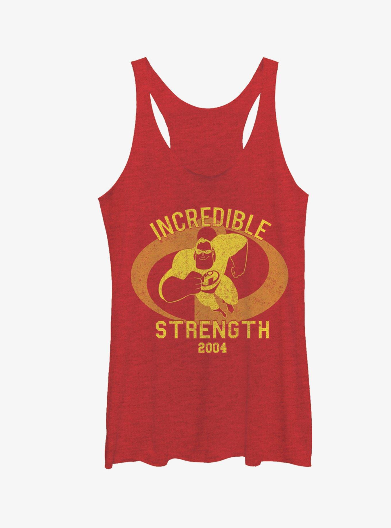 Disney Pixar Incredibles Strength 2004 Girls Tank