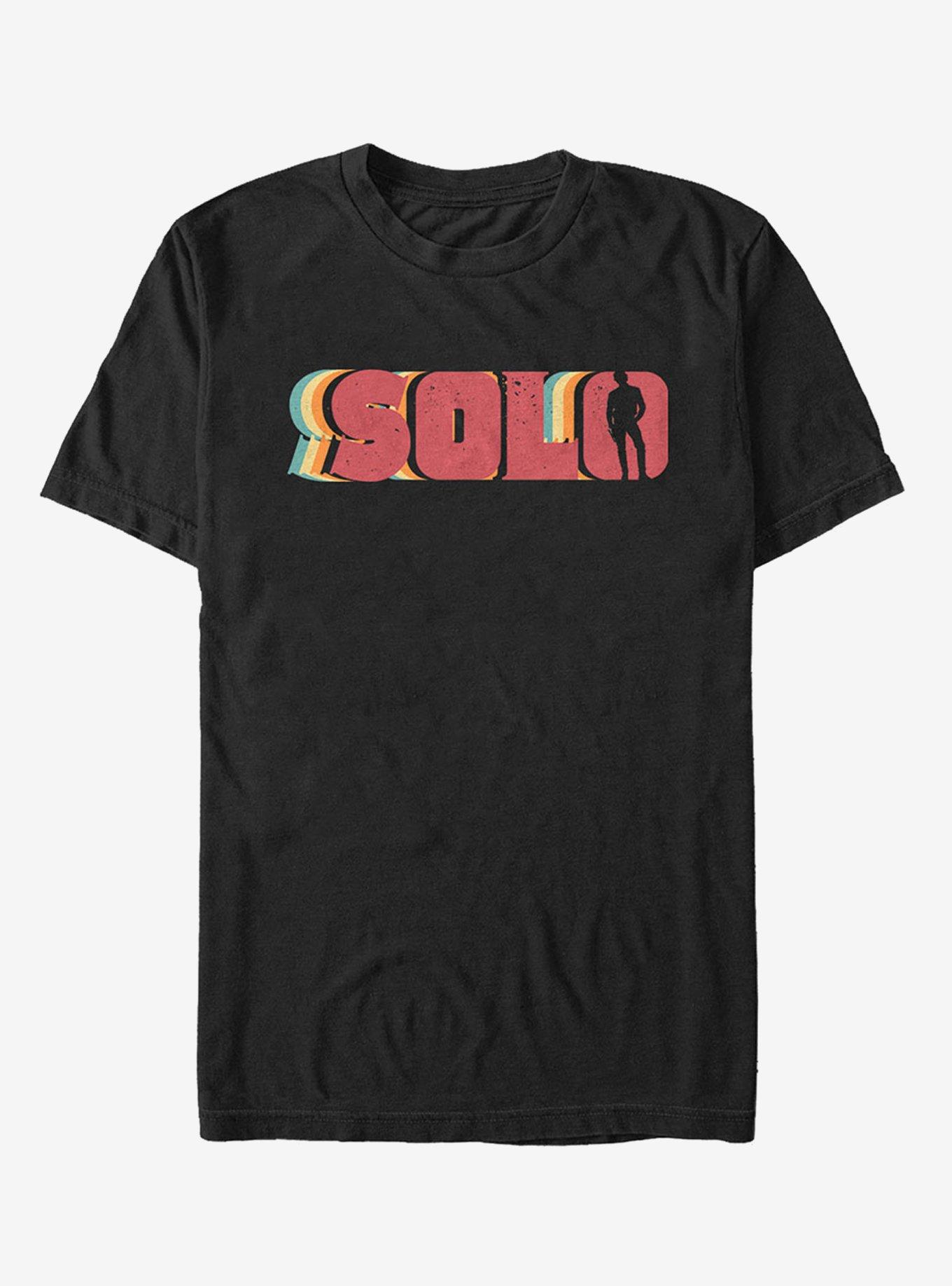 Star Wars Retro Solo Name T-Shirt, , hi-res