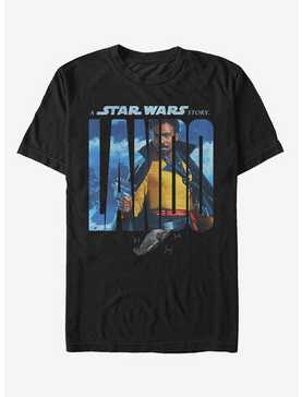 Star Wars Solo A Star Wars Story Lando Name Movie Poster T-Shirt, , hi-res