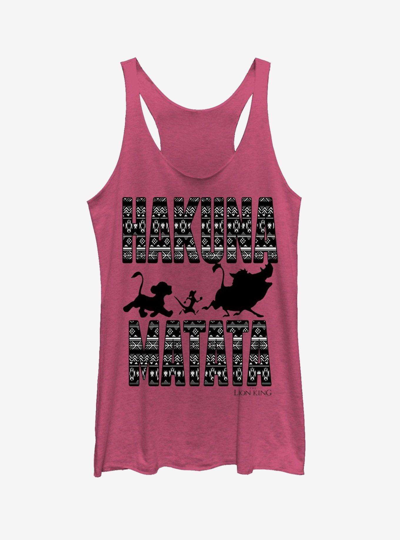 Lion King Hakuna Matata Girls Tanks, , hi-res