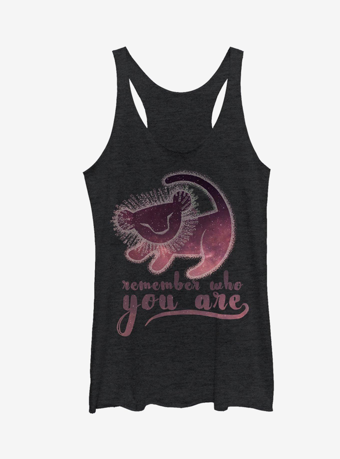 Lion King Simba Remember Who You Are Girls Tanks