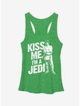 Star Wars St. Patrick's Day Kiss Me I'm a Jedi Girls Tank, ENVY, hi-res