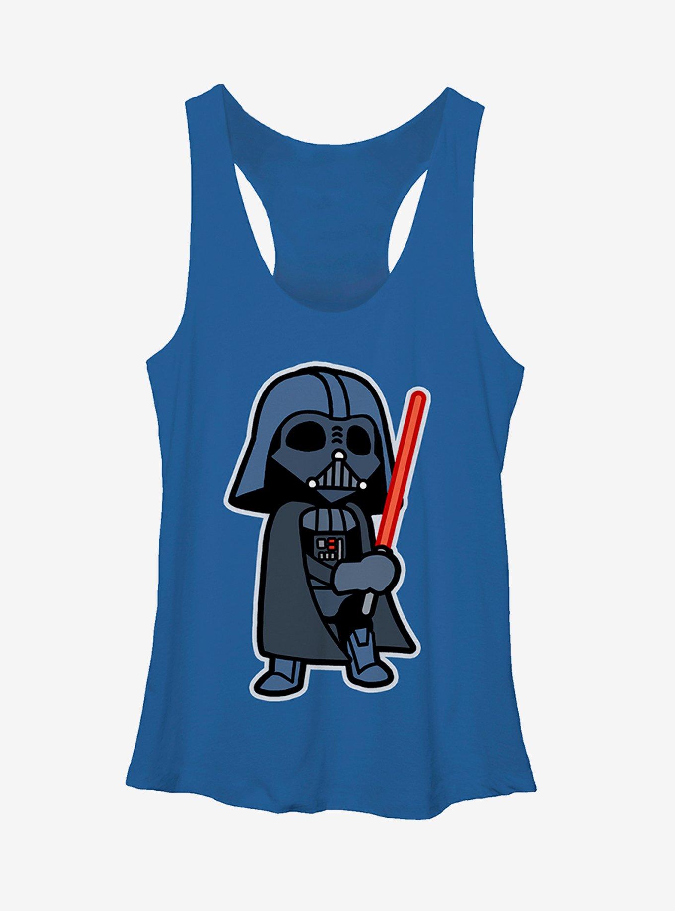 Star Wars Darth Vader Cartoon Girls Tanks, ROY HTR, hi-res