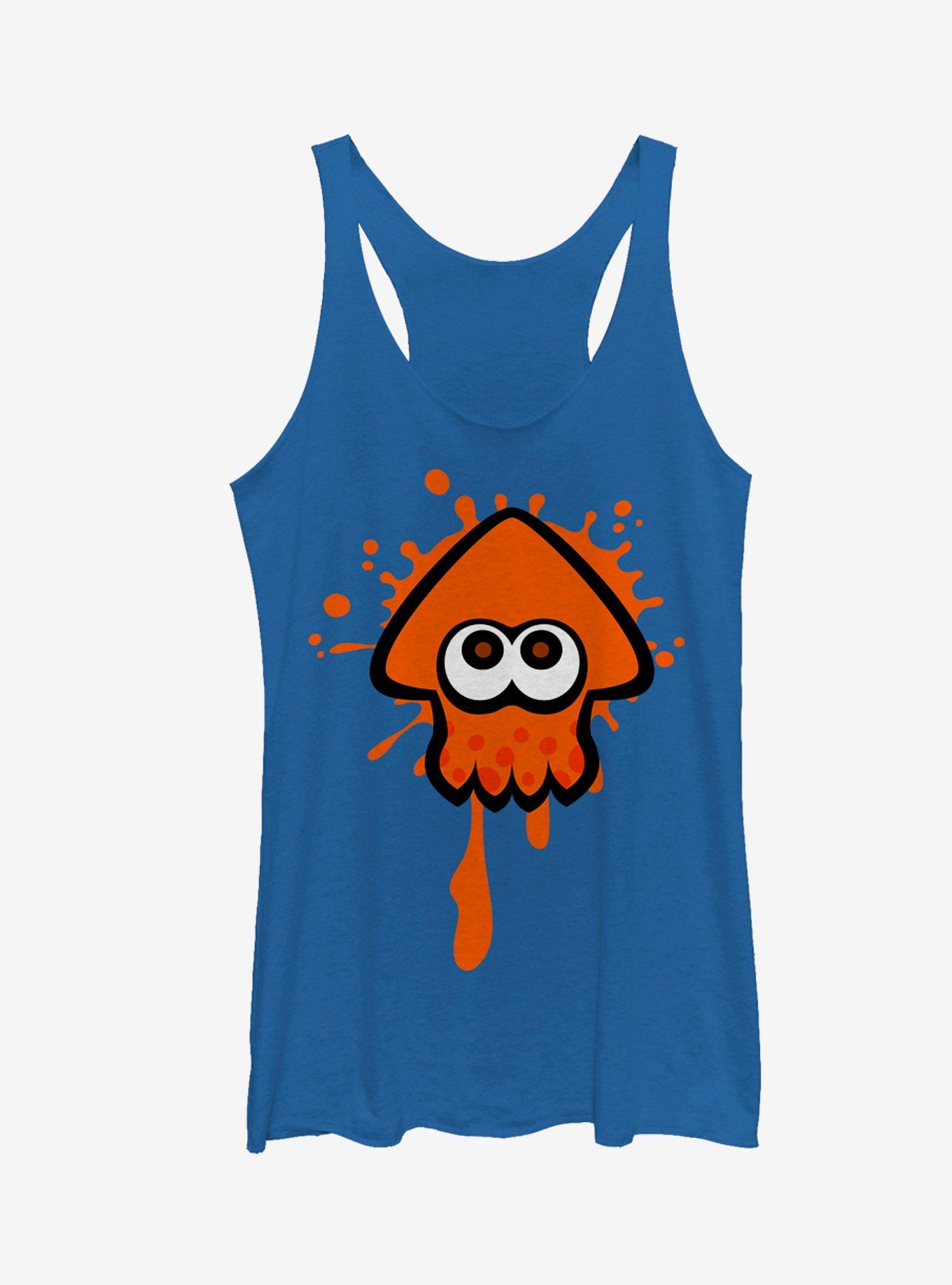 Nintendo Splatoon Orange Inkling Squid Girls Tanks, ROY HTR, hi-res