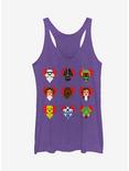 Star Wars Valentine's Day Character Hearts Girls Tanks, PUR HTR, hi-res