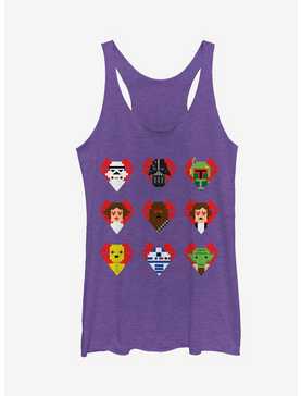 Star Wars Valentine's Day Character Hearts Girls Tanks, , hi-res