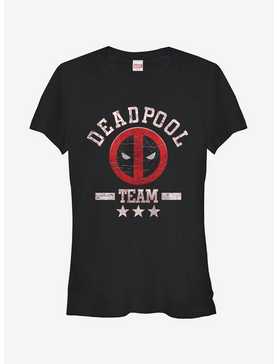 Marvel Deadpool Cracked Team Logo Girls T-Shirt, , hi-res
