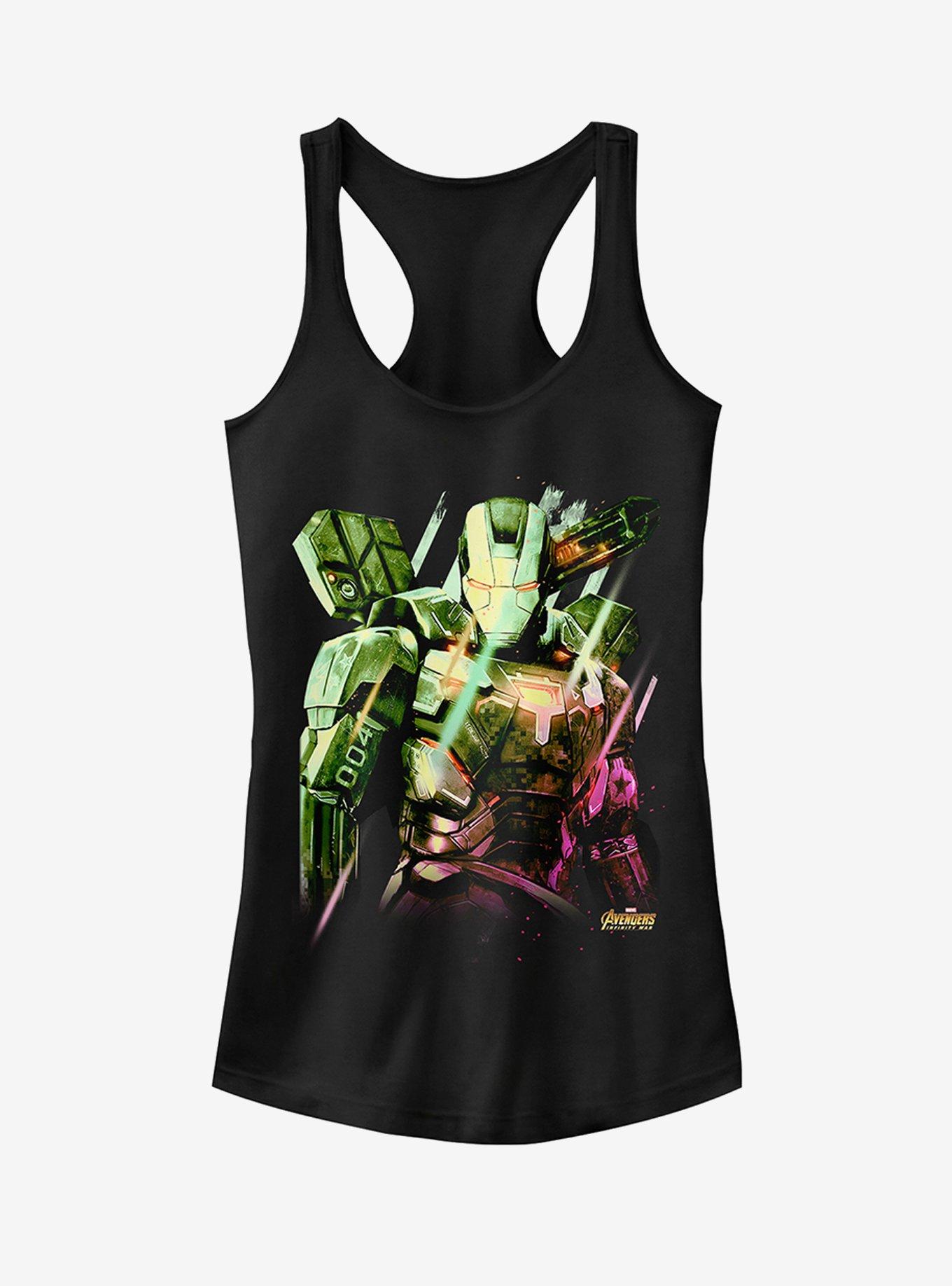 Marvel Avengers: Infinity War Machine Girls Tanks, BLACK, hi-res