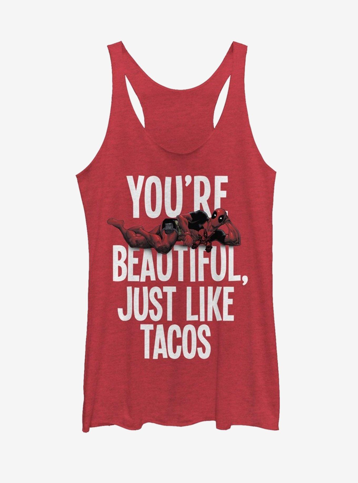 Marvel Deadpool Beautiful The Way You Are Girls Tank, , hi-res