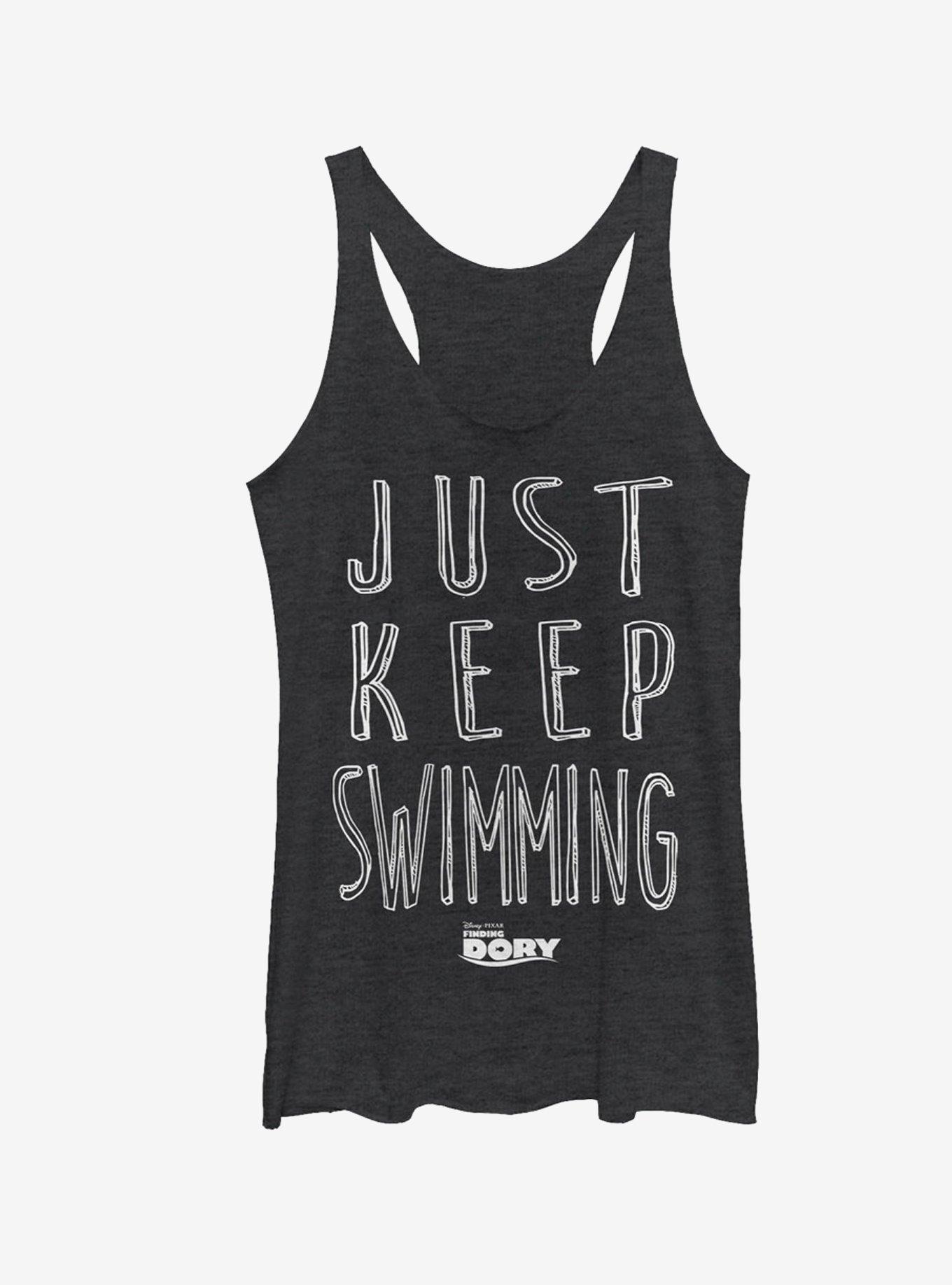 Disney Pixar Finding Dory Keep Swimming Girls Tank, , hi-res