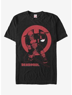 Marvel Deadpool Red Katana Sword Pose T-Shirt, , hi-res