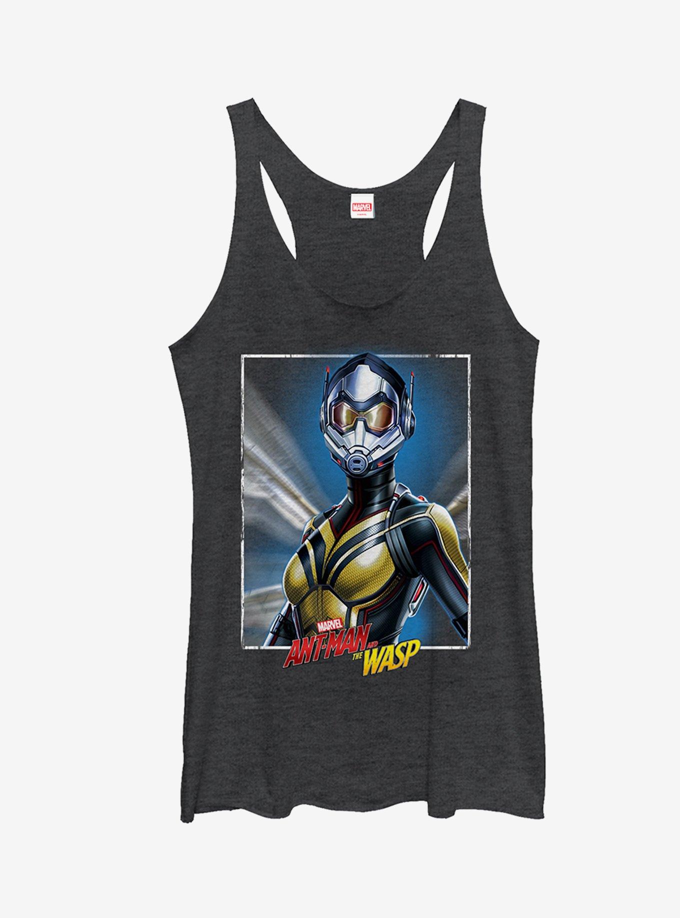 Marvel Ant-Man And The Wasp Hope Frame Girls Tank, BLK HTR, hi-res