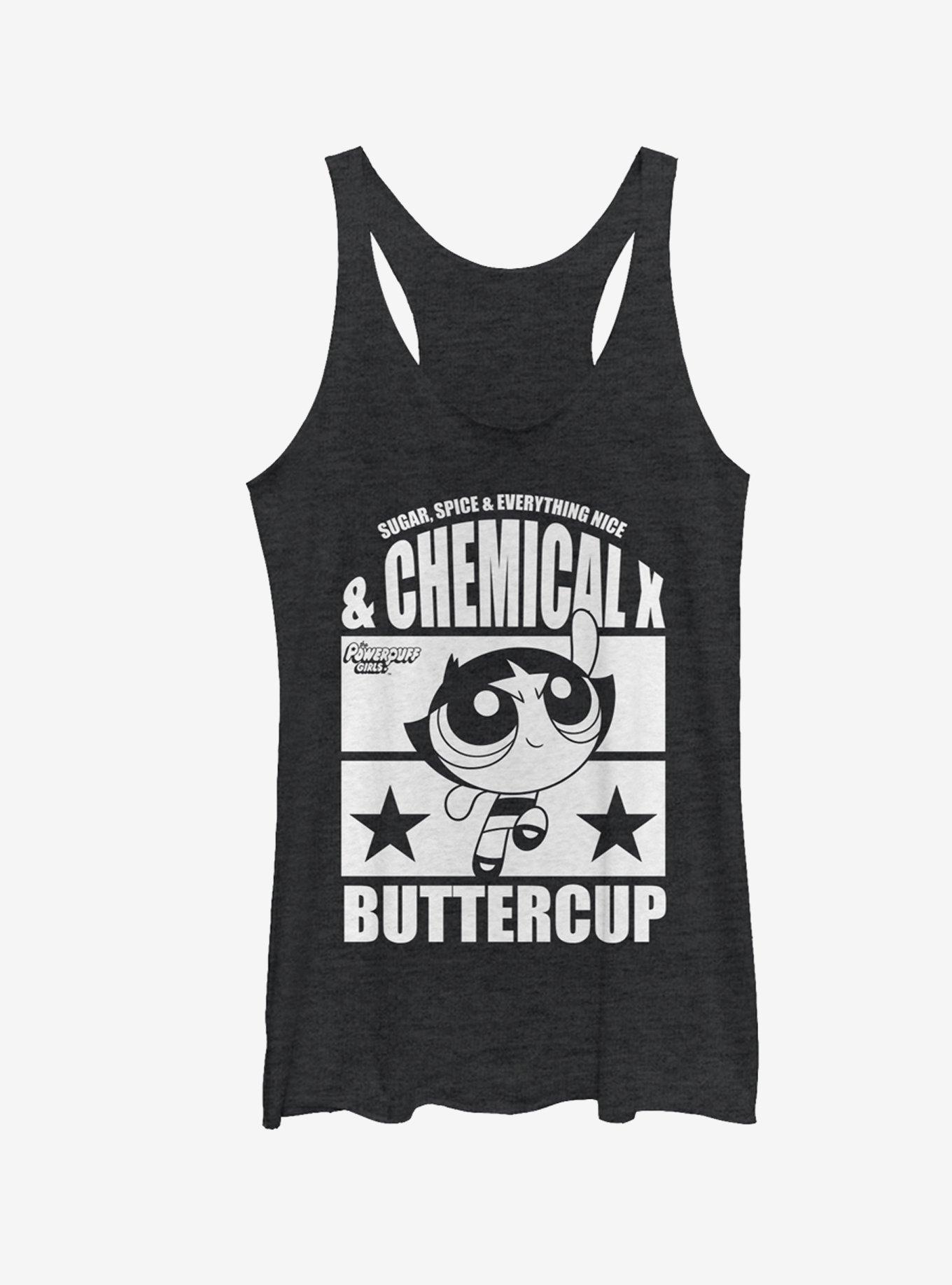 The Powerpuff Girls Chemical X Buttercup Girls Tank Top, , hi-res