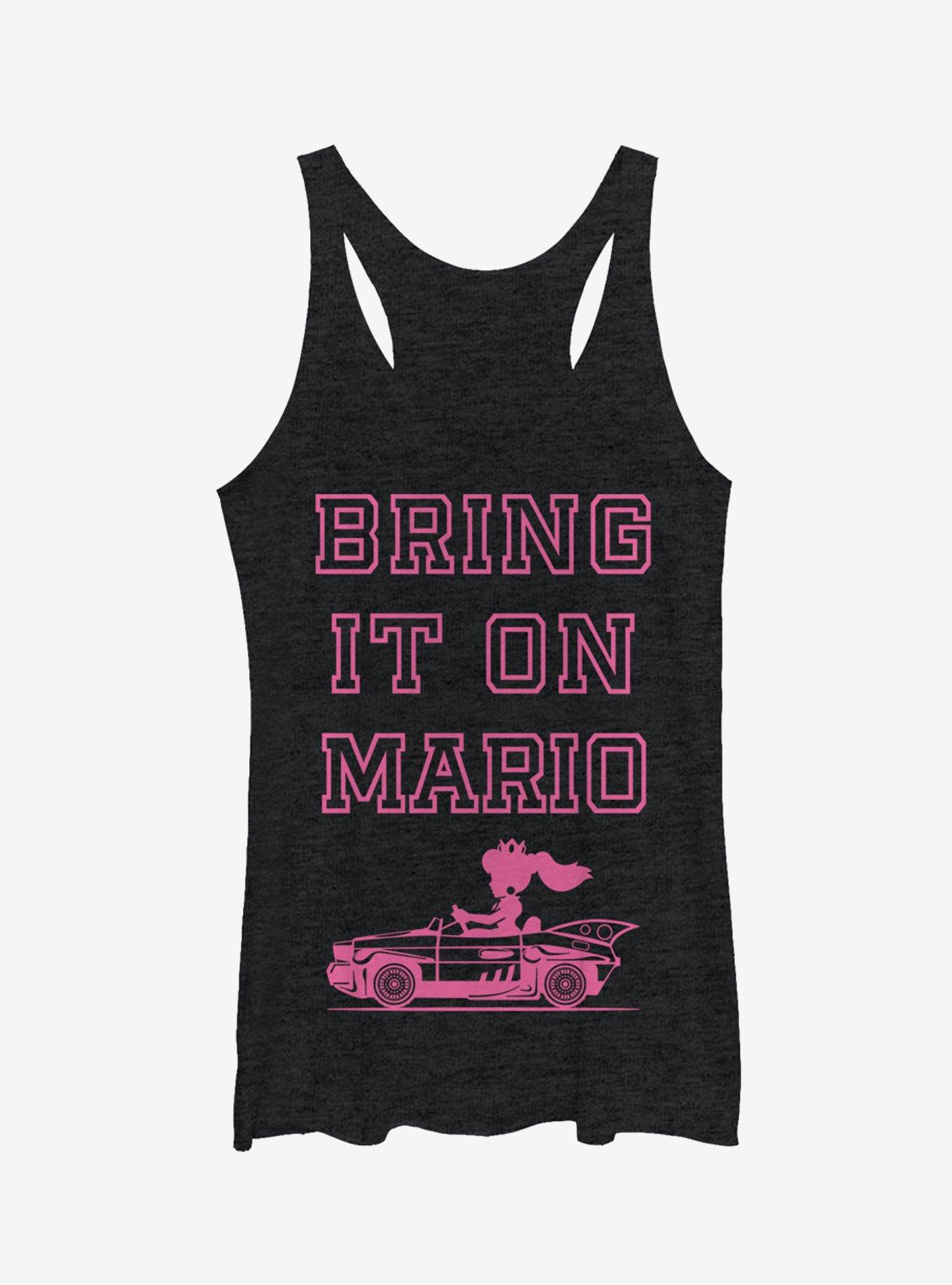 Super Mario Princess Peach Bring it On Girls Tanks, , hi-res