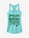 Star Wars Ewok Protect Our Forests Girls Tanks, CANCUN, hi-res
