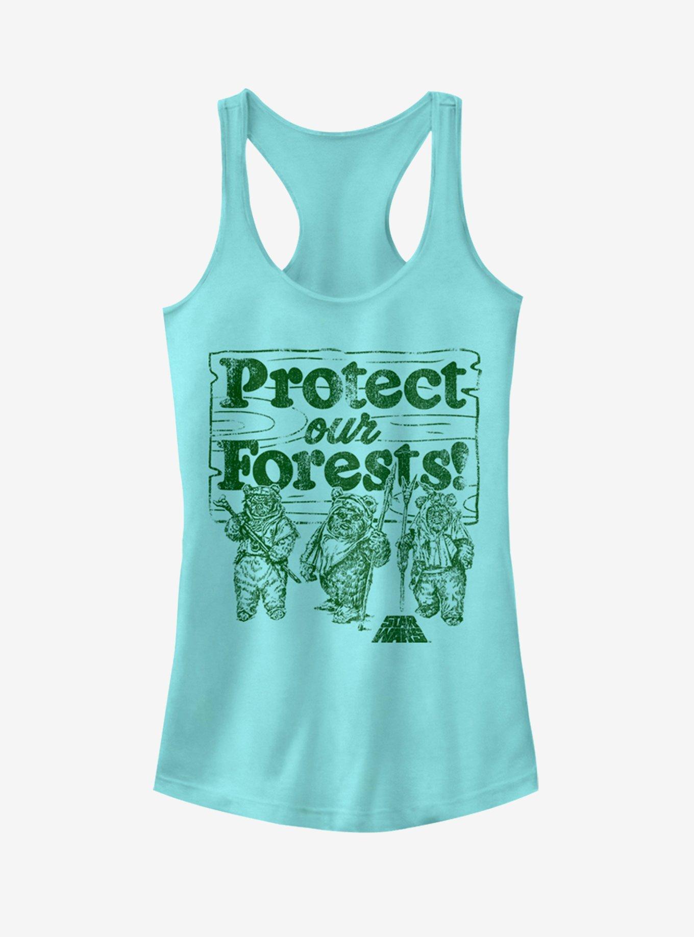 Star Wars Ewok Protect Our Forests Girls Tanks, , hi-res