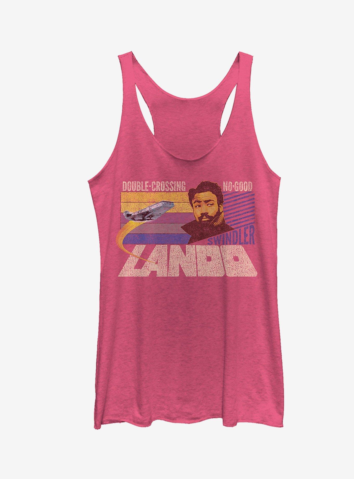 Star Wars Double-Crossing Lando Girls Tanks