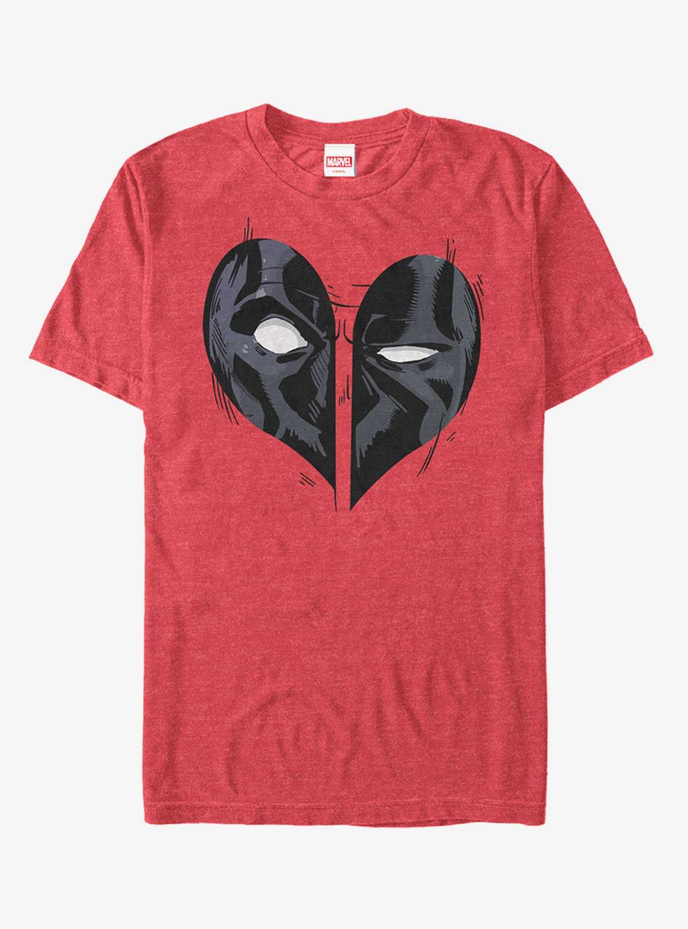 Marvel Deadpool Heart Mask T-Shirt, , hi-res