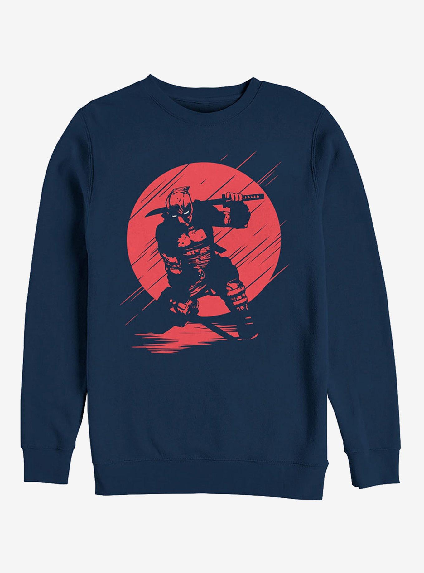 Marvel Deadpool Sunset Streaks Girls Sweatshirt, , hi-res