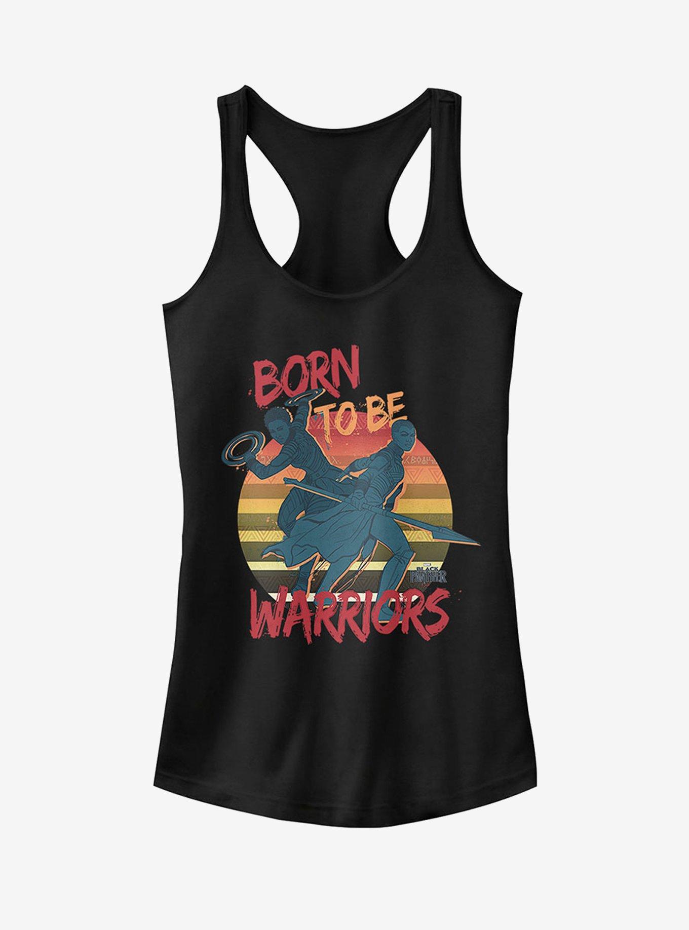 Marvel Black Panther 2018 Born to Be Warriors Girls Tanks, , hi-res