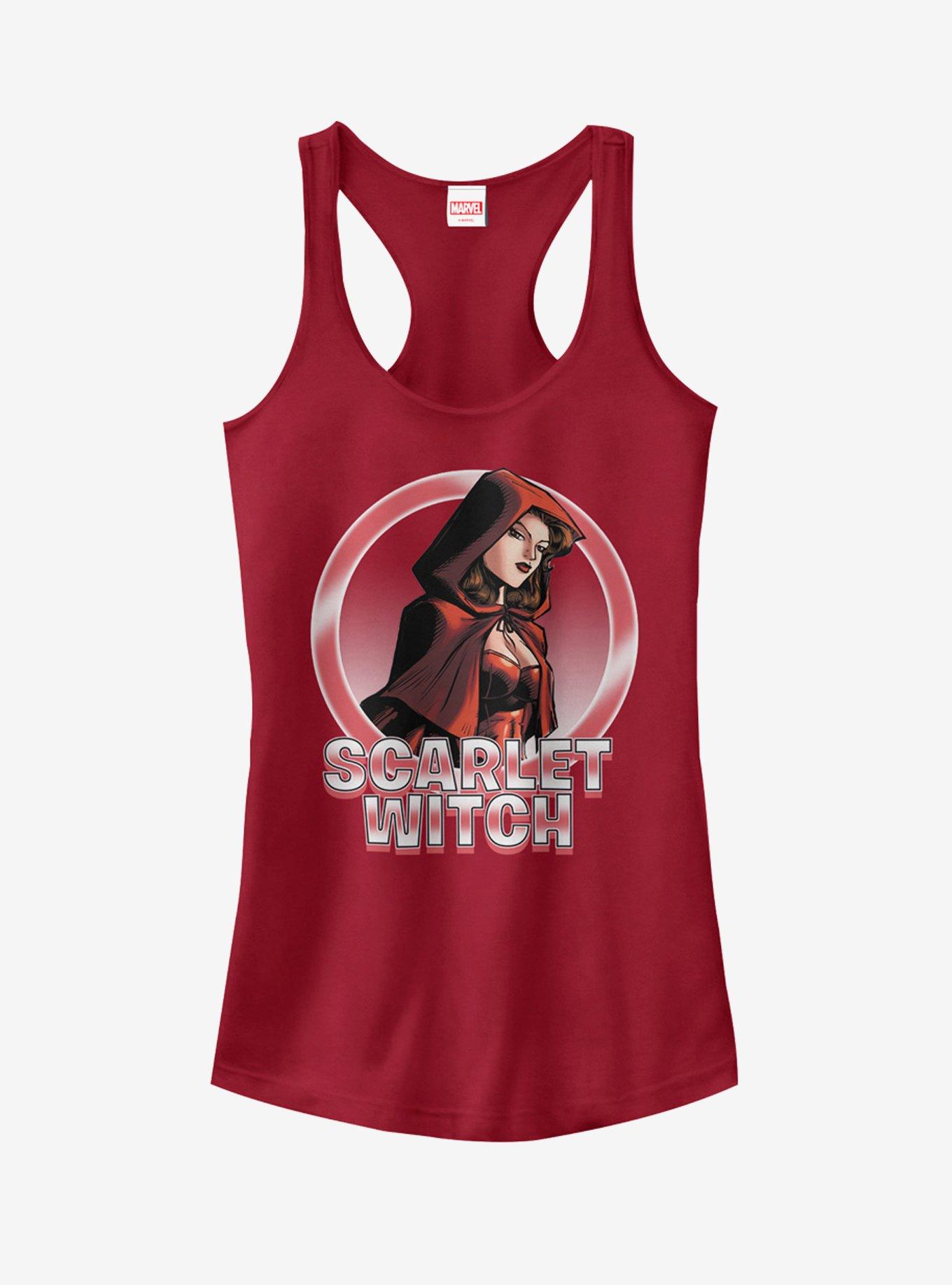 Marvel Scarlet Witch Circle Girls Tanks, SCARLET, hi-res