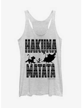 Lion King Hakuna Matata Girls Tanks, , hi-res