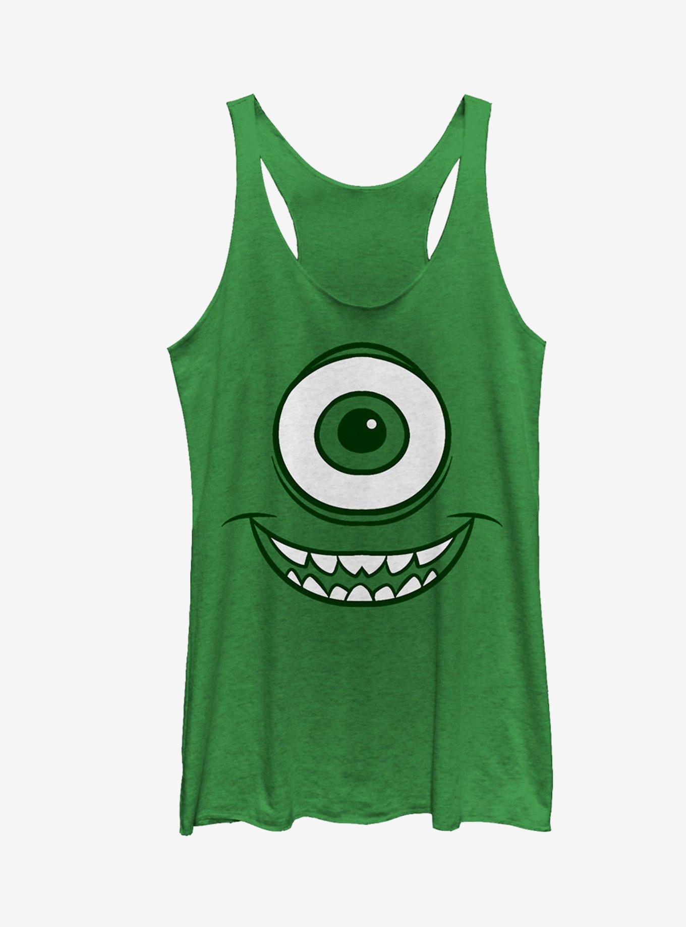 Disney Pixar Monsters Inc. Mike Wazowski Eye Girls Tanks, , hi-res