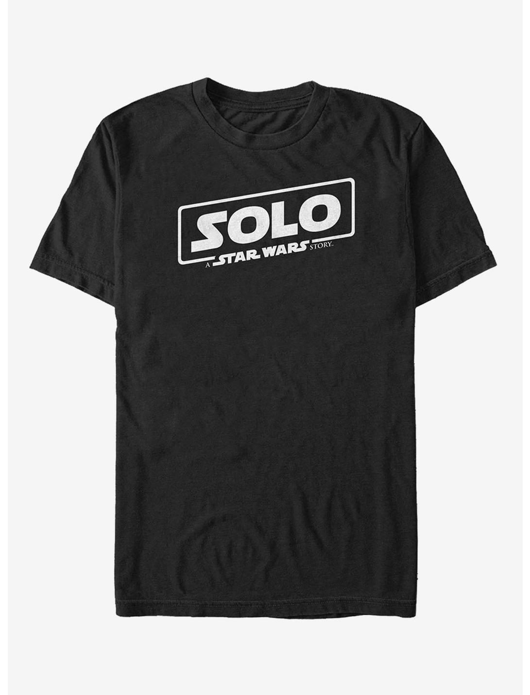 Star Wars Solo A Star Wars Story Classic Logo T-Shirt, BLACK, hi-res