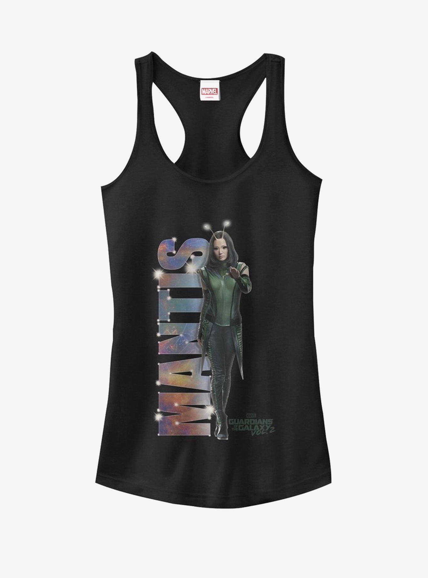 Marvel Guardians of the Galaxy Vol. 2 Mantis Lights Girls Tanks, BLACK, hi-res