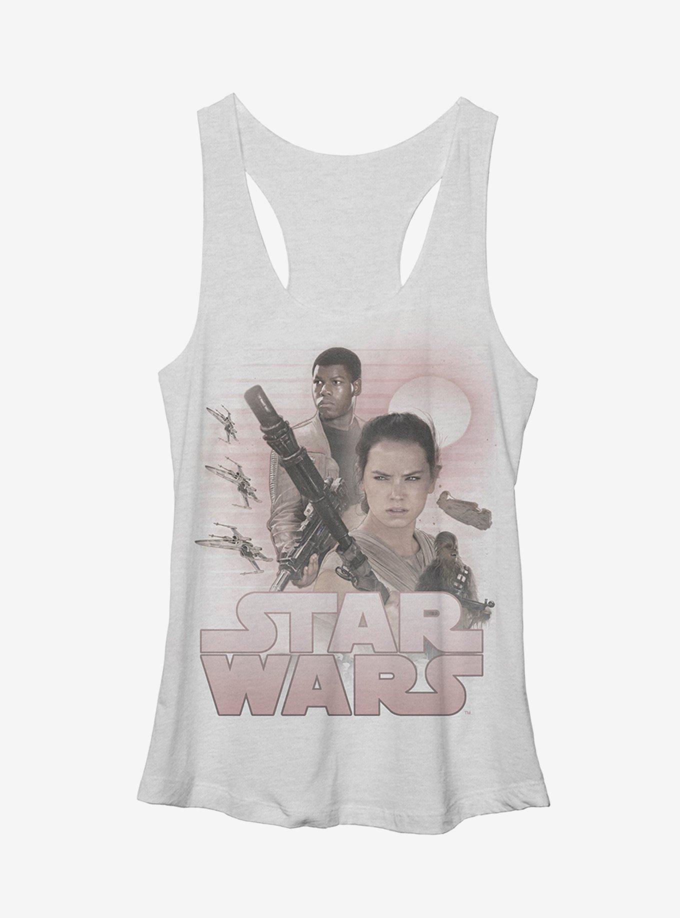 Star Wars Classic Rey and Finn Girls Tanks, , hi-res