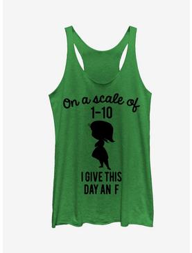 Disney Pixar Inside Out Disgust I Give This Day an F Girls Tank, , hi-res