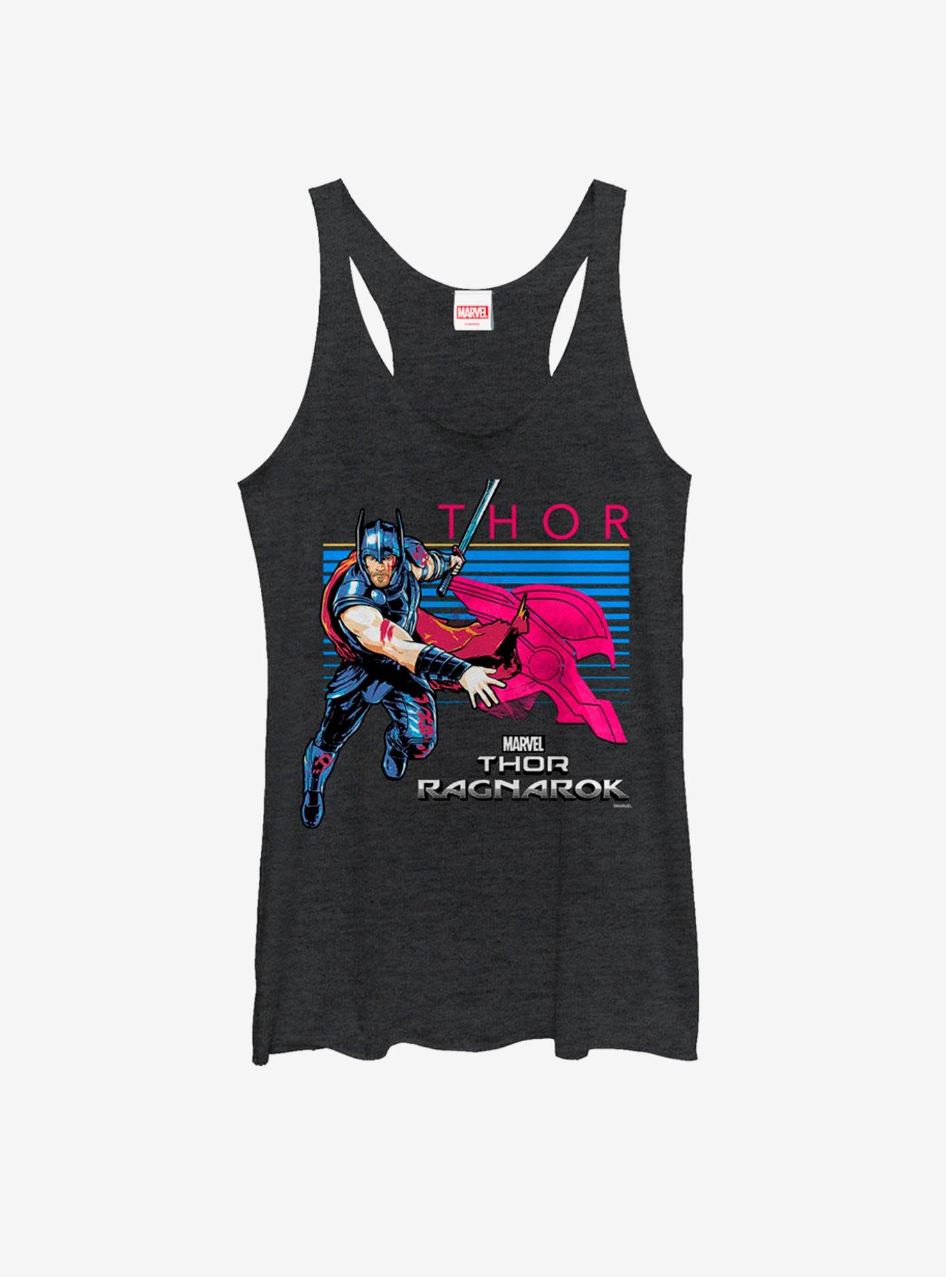 Marvel Thor: Ragnarok Helmet Girls Tanks, BLK HTR, hi-res