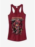 Marvel Deadpool Corps Girls Tanks, SCARLET, hi-res