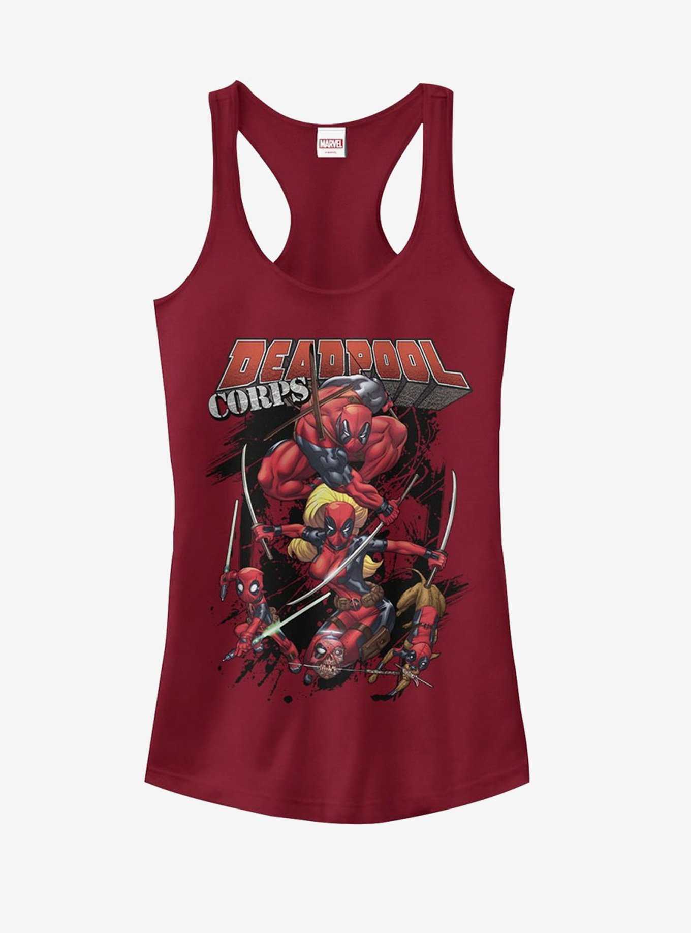 Marvel Deadpool Corps Girls Tanks, , hi-res