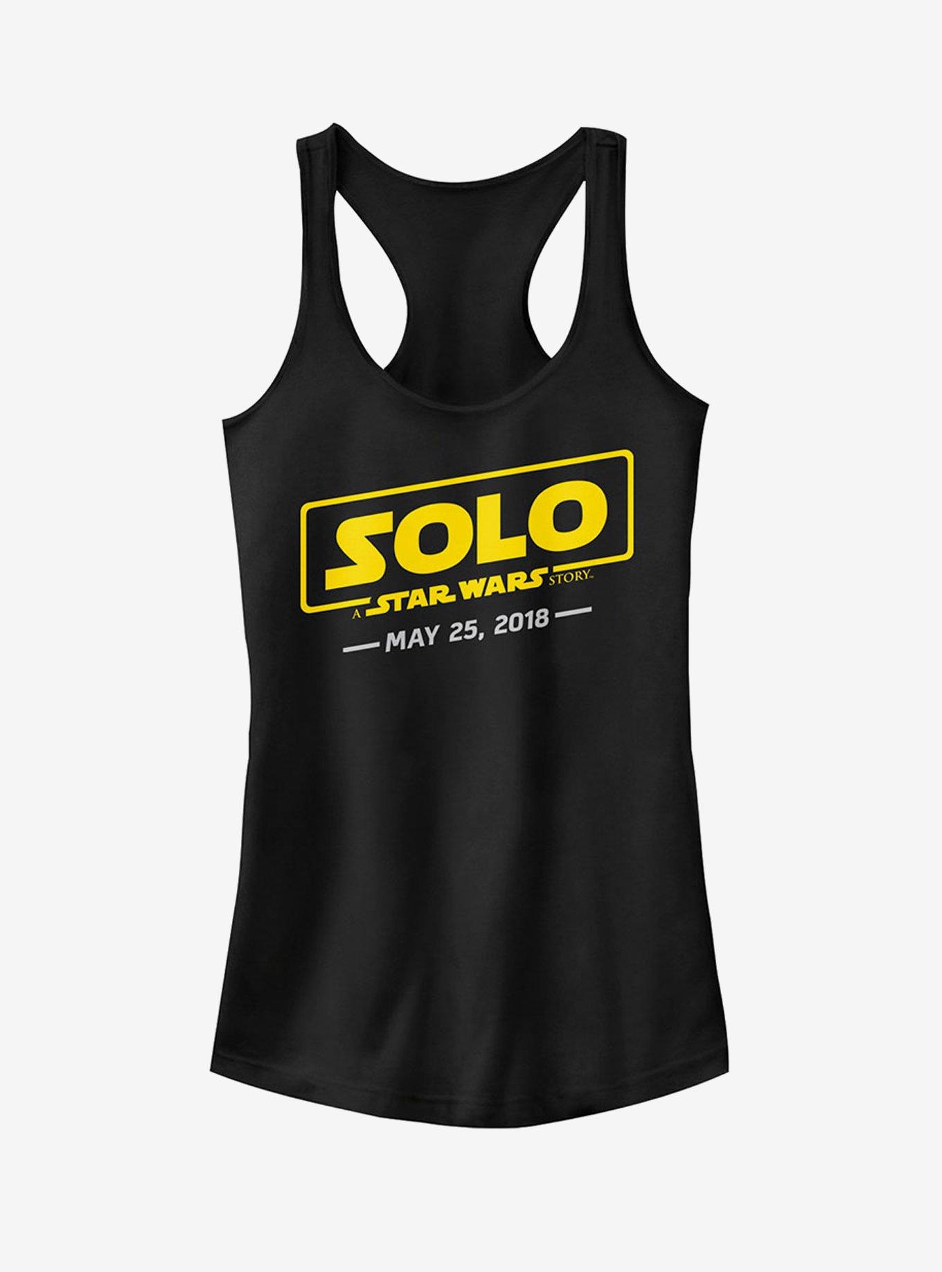 Star Wars Logo Scrawl Girls Tanks