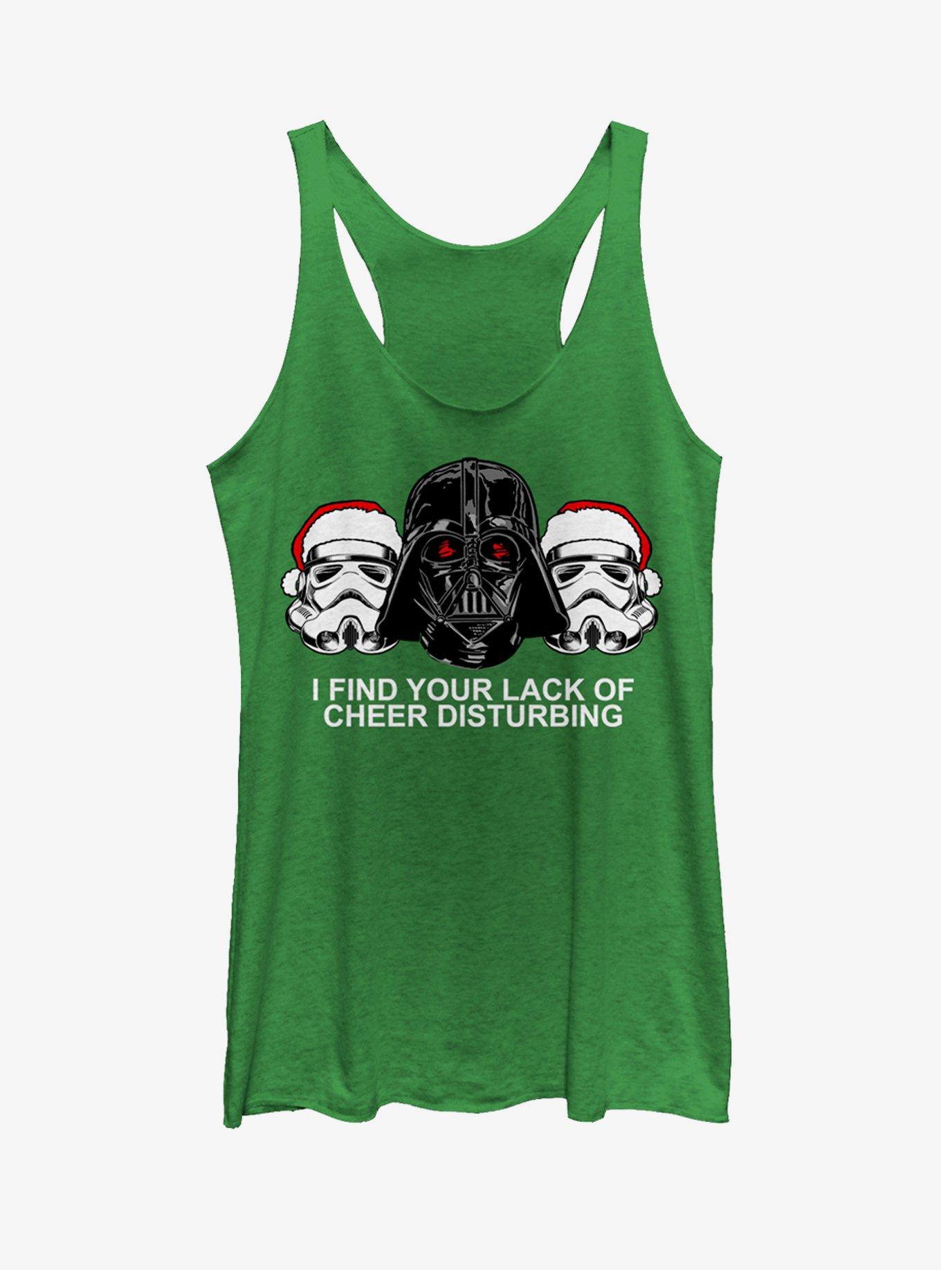 Star Wars Christmas Empire Lack of Cheer Girls Tanks, , hi-res