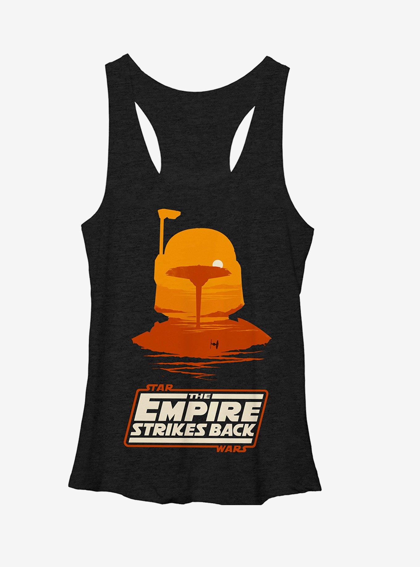 Star Wars Cloud City Boba Fett Girls Tanks, BLK HTR, hi-res