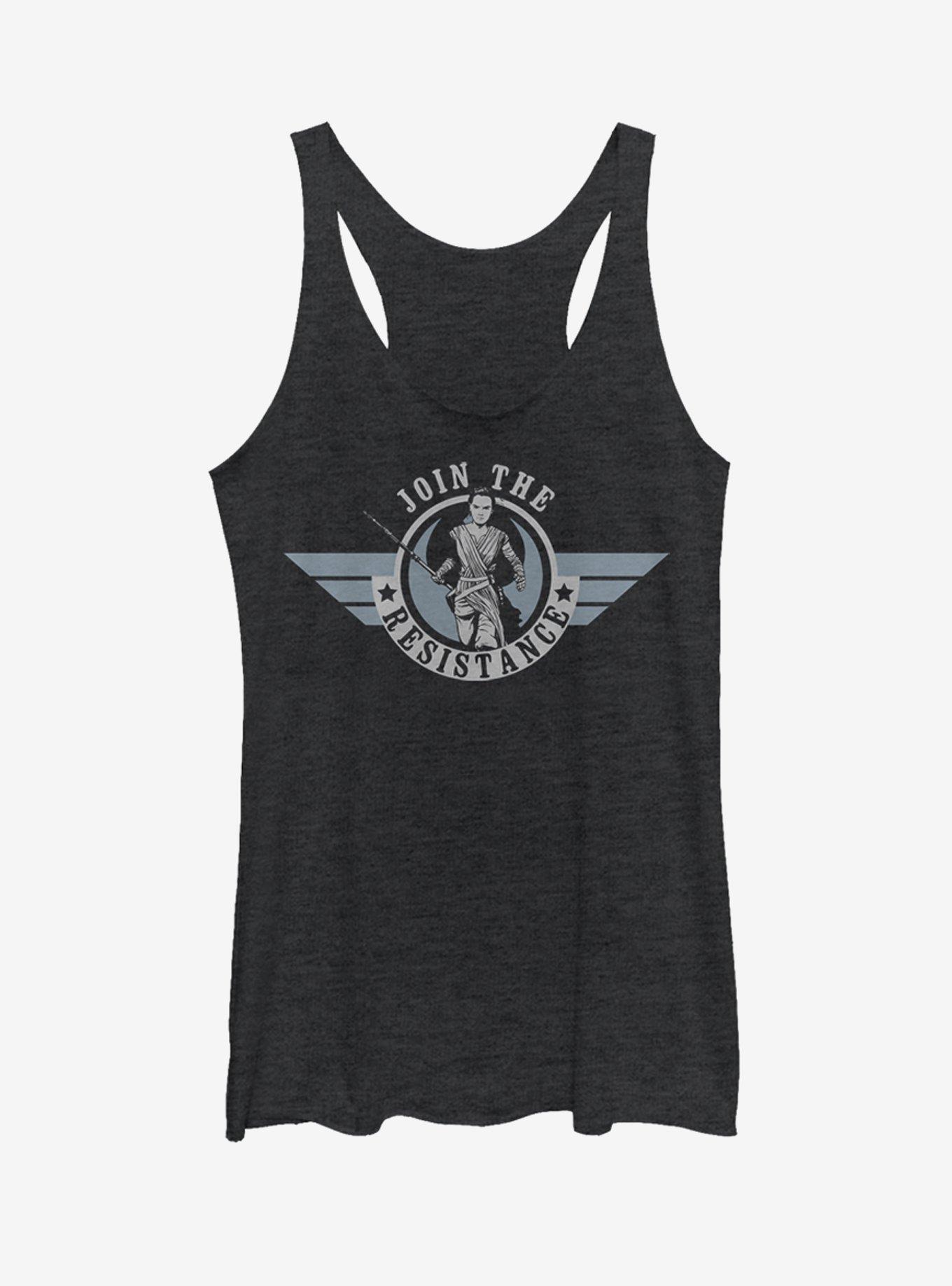 Star Wars Rey Join the Resistance Girls Tanks, , hi-res