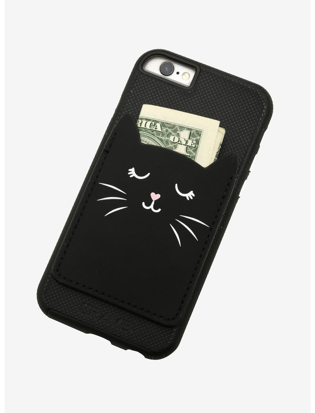 Cat Sticky Cardholder - BoxLunch Exclusive, , hi-res